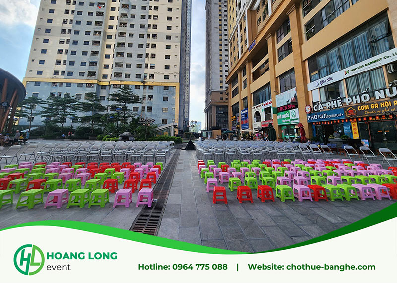 cho thuê bàn ghế tổ chức trung thu